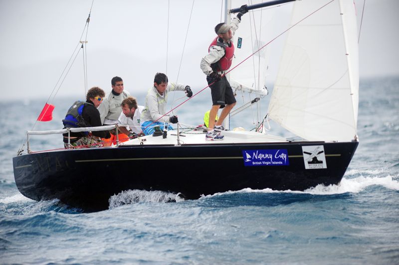 INTAC, skippered by Royal BVI Yacht Club 16-year-old Jason Putley