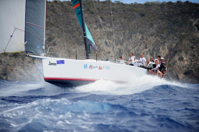 TP52 Team Varg/Conviction, skippered by Ola Hox was the winner of the third and final race of the day  © Todd VanSickle/BVI Spring Regatta