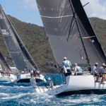 CHAMPAGNE SAILING ON THE FINAL DAY OF 49th BVI SPRING REGATTA