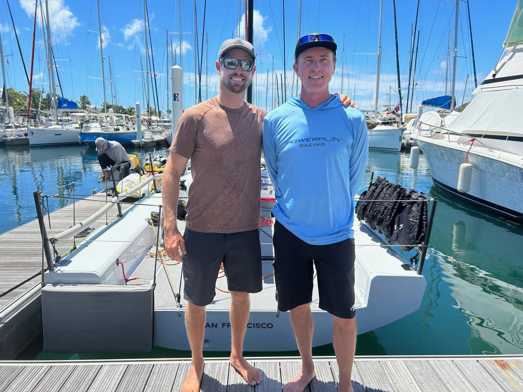 On Board with Pro Sailors Alec Anderson & Tony Rey | BVI Spring Regatta ...