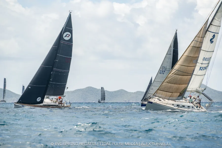 BVI Spring Regatta 2024, Racing Class Start