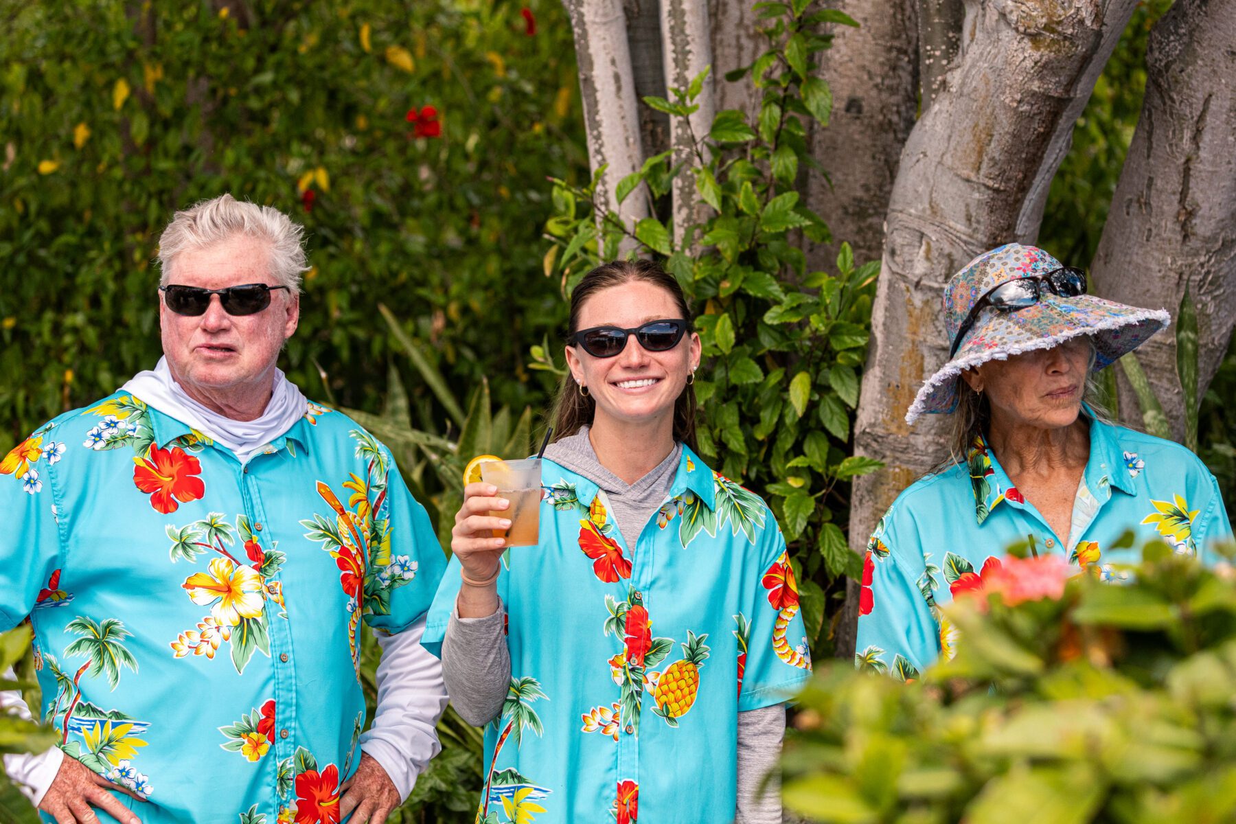 The Brew family and their shirts